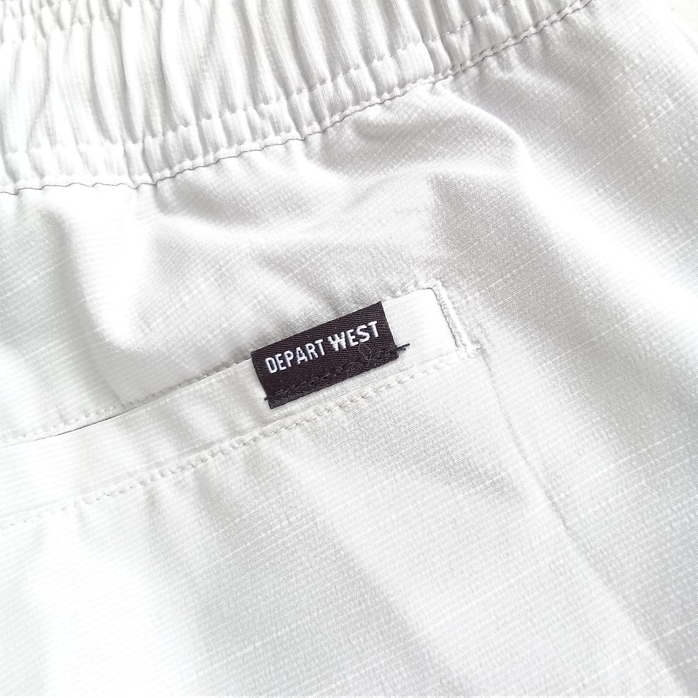 Depart West Women's White Lightweight Athletic Shorts - Size XL - Picture 4 of 8